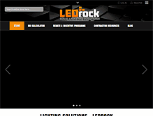 Tablet Screenshot of ledrock.com